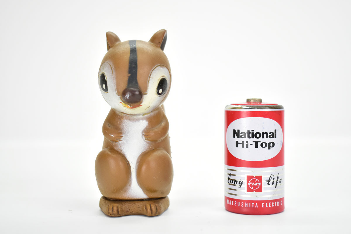 郵便貯金 マスコット ユウちゃん ソフビ 貯金箱 10cm [リス][郵便局 
