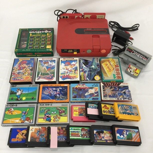 【A1400042】ゲーム機 ゲームソフト おまとめ　ファミリーコンピューター　ファミコン　マリオ ドラゴンボール など