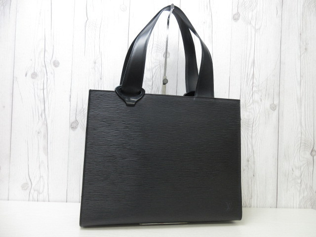 極美品 LOUIS VUITTON ルイヴィトン エピ ジェモ ノワール トート