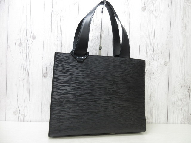 極美品 LOUIS VUITTON ルイヴィトン エピ ジェモ ノワール トート