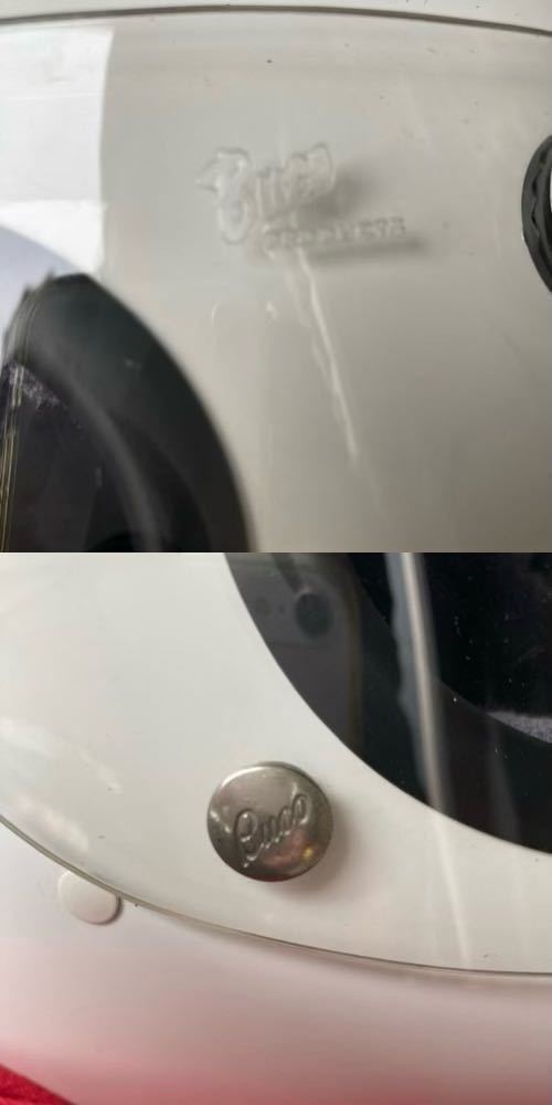 BUCO RACER ブコ レーサー フルフェイス ヘルメット ホワイト 専用