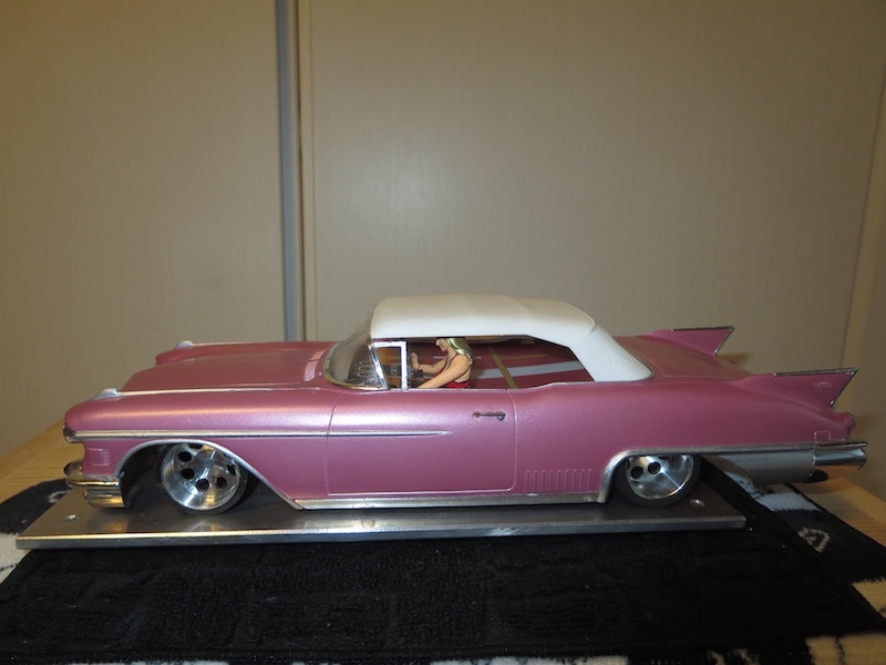 1/24 Plafit Excel スロットカー完成品 Cadillac Eldorado Convertible プラフィットExcel x キャデラック・エルドラド 1⁄24 - Yahoo!オークション スロットレーシングカーシャーシ③ プラ ボディ付き