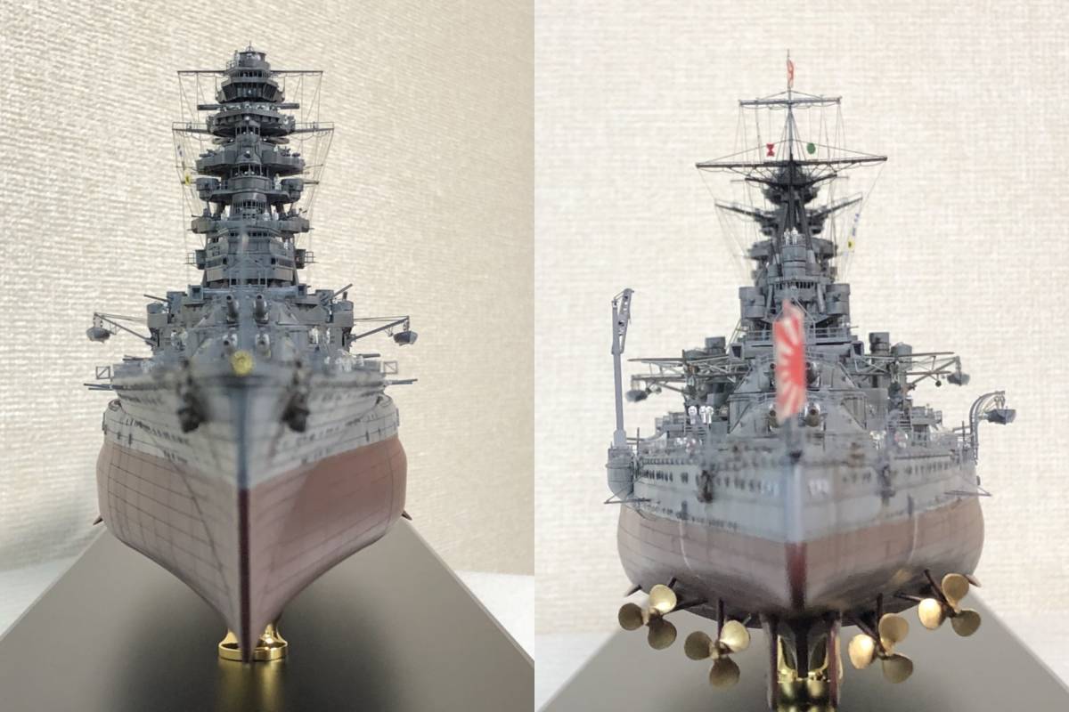 1/350】戦艦 長門 精密艦船模型 完成品 ケース付き(日本)｜売買された 
