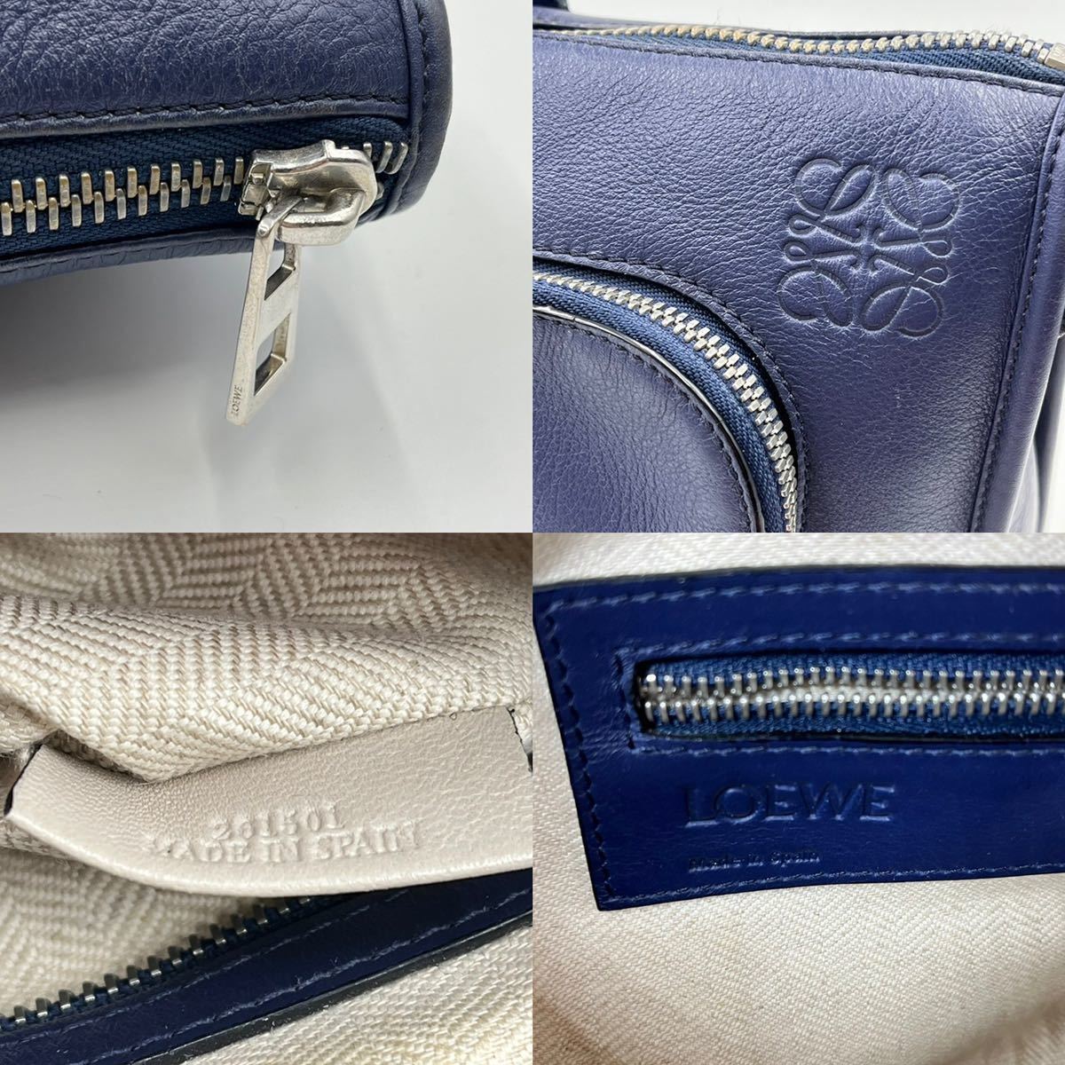 1円〜 【美品 最高級】 ロエベ LOEWE レオ アナグラム ロゴ 1円〜 【美品 最高級】 ロエベ LOEWE レオ アナグラム ロゴ