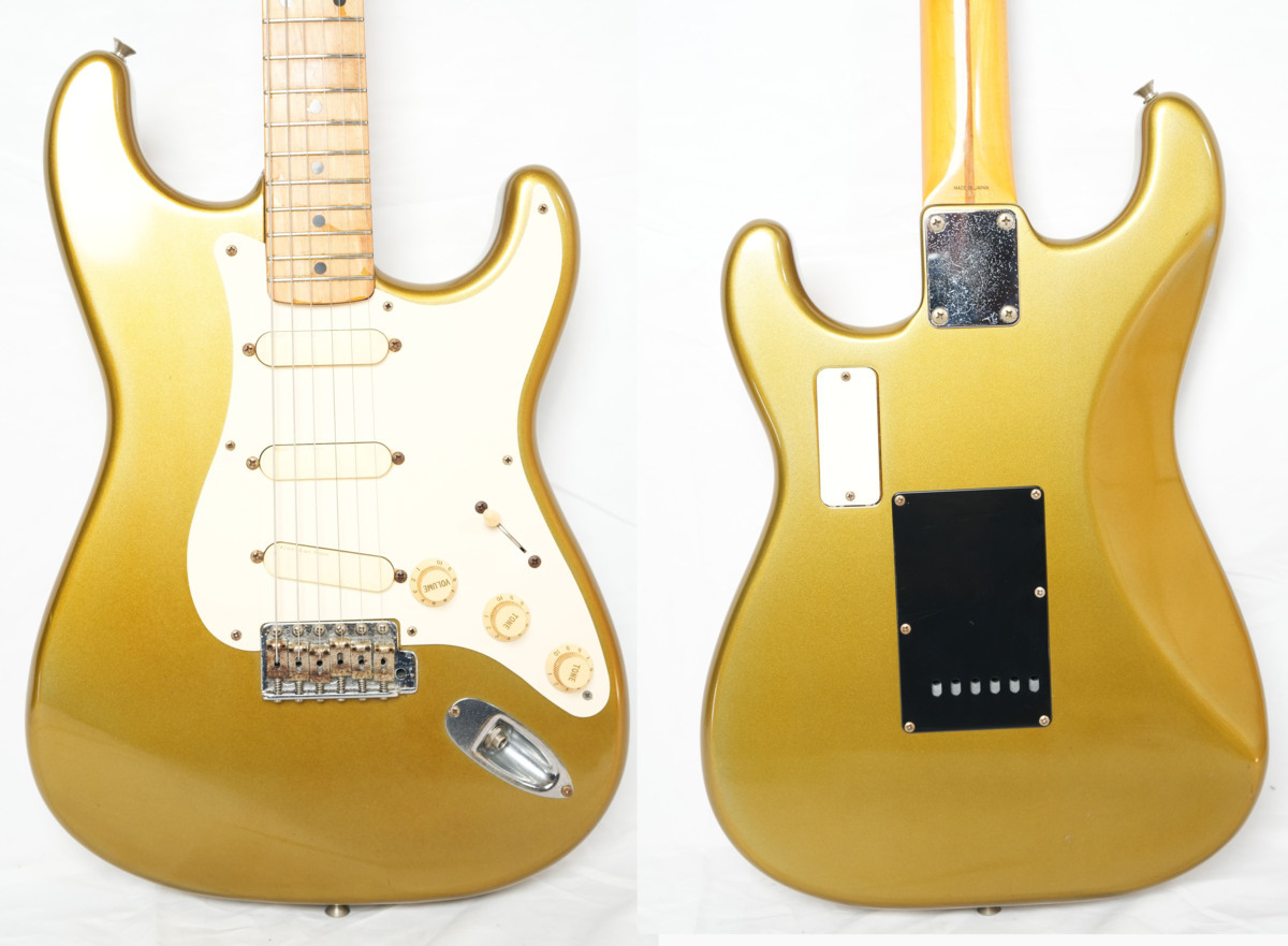 新作入荷，人気 Fender Japan ST54-85LS Stratocaster Gold Eシリアル 89年製 MADE IN JAPAN クラプトン ストラトキャスター(ストラトキャスター)｜売買されたオークション情報、yahooの商品情報をアーカイブ公開 - オークフ 本体