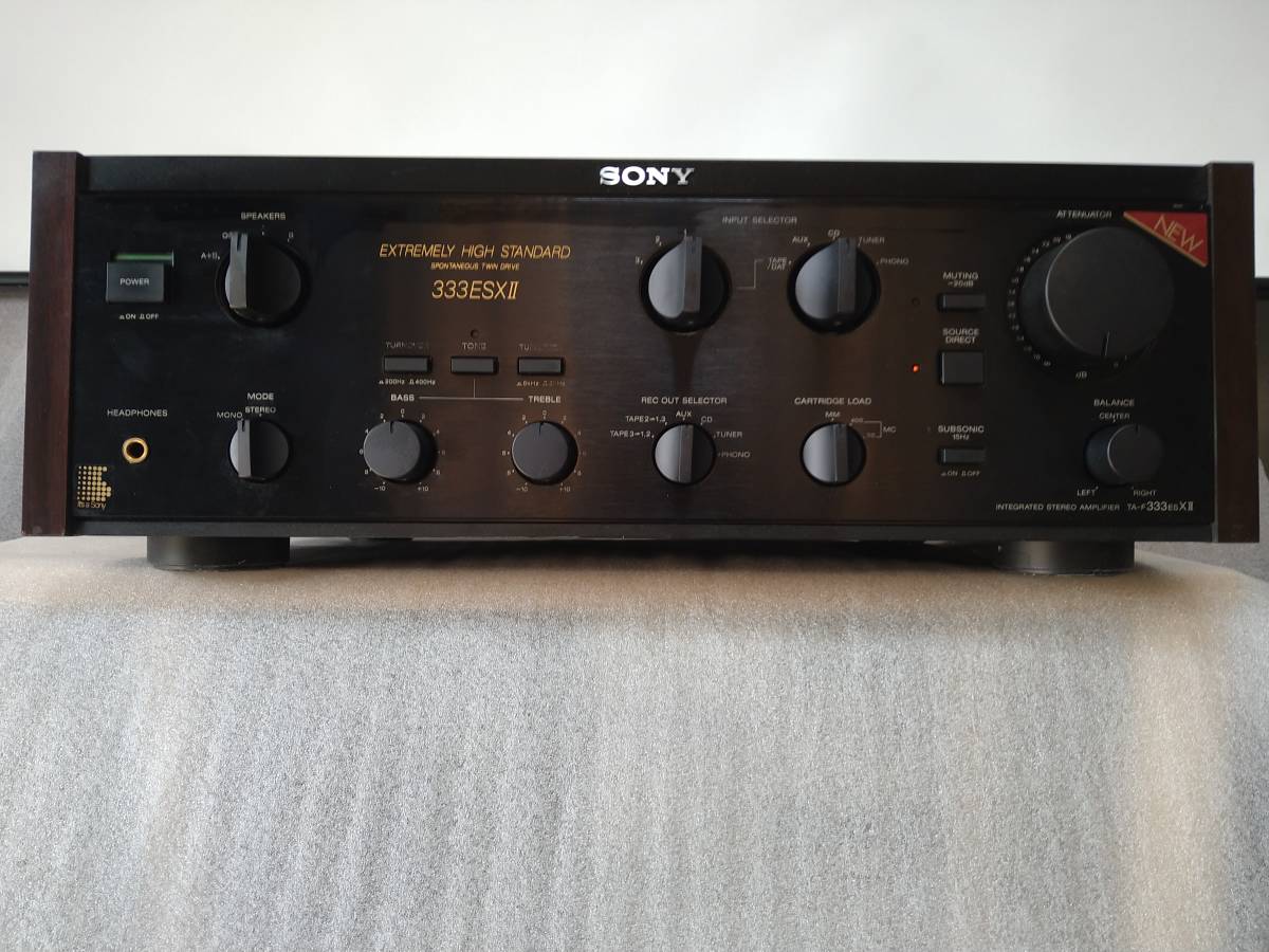 TA-F333esXⅡ 動作品ですがジャンク扱い SONY プリメインアンプ TA