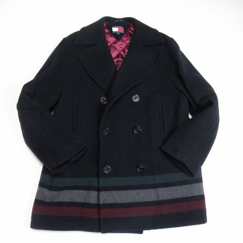 超激得，品質保証 TOMMY HILFIGER 上質な雰囲気 トミーヒルフィガー ウール ピー コート XL相当 春秋冬 メンズ Pコート キルティング ジャケット(XLサイズ以上)｜売買されたオークション情報、yahooの商品情報をアー XLサイズ以上