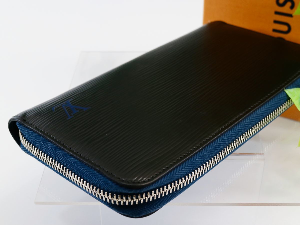 1円】LOUIS VUITTON ルイヴィトン エピ ジッピーウォレット 長財布 黒 