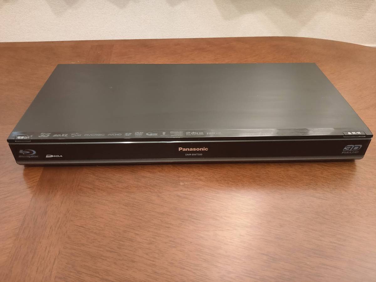Panasonic パナソニック DIGA DMR-BWT500 HDD ブルーレイ 動作確認済み