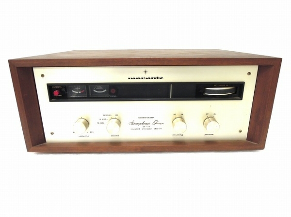 オーディオ機器 希少 Marantz Model 23J AM/FMチューナー （ジャンク品）