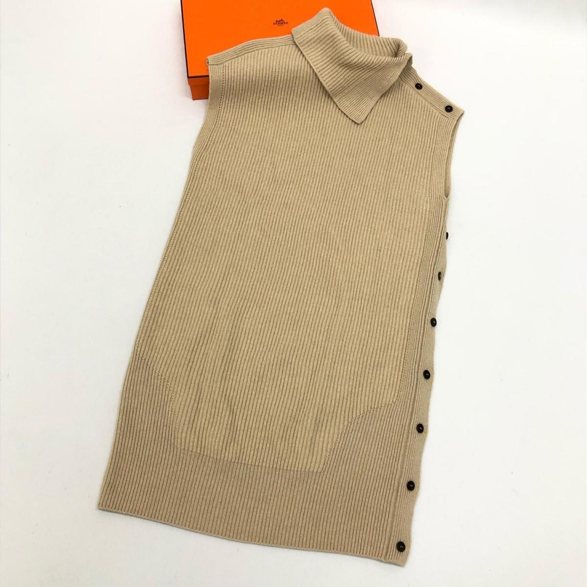 1円 Hermes エルメス タートルネックワンピース ノースリーブ キャメル100 ベージュ系 国内正規品 ワンピース ワンピース ロング 売買されたオークション情報 Yahooの商品情報をアーカイブ公開 オークファン Aucfan Com