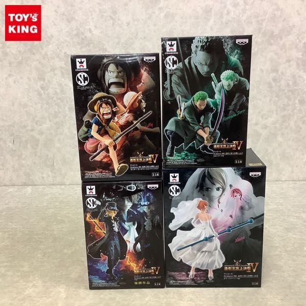  1円 バンプレスト ONE PIECE 造形王頂上決戦IV ルフィ サボ 他(その他)｜売買されたオークション情報、yahooの商品情報をアーカイブ公開 - オークファン その他