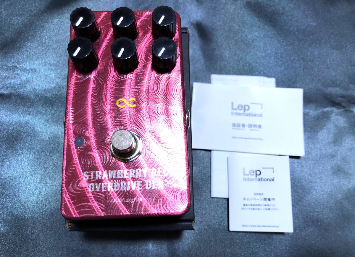 One Control ( ワンコントロール ) / STRAWBERRY RED OVERDRIVE DLX★試奏2回だけ