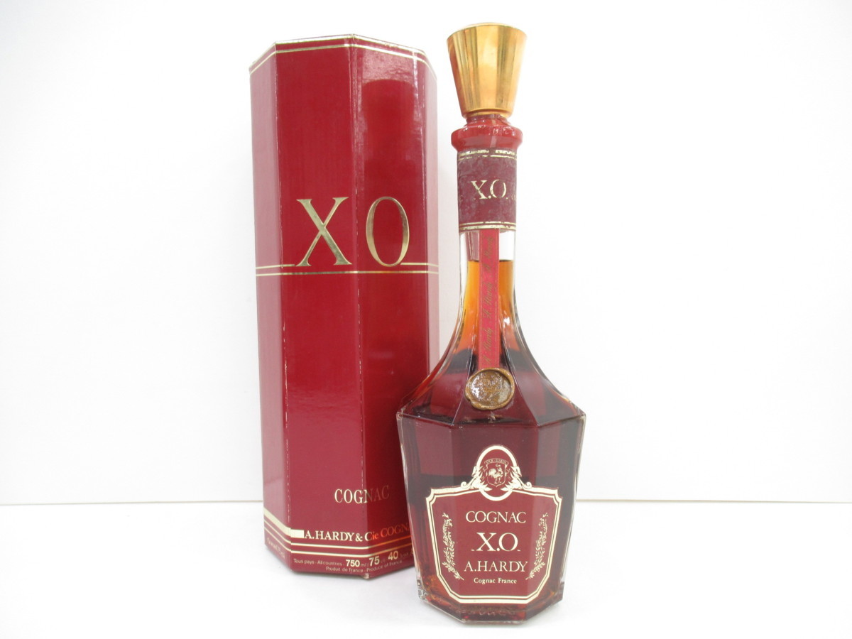 古酒 A.HARDY ハーディ XO ロングネック COGNAC BRANDY コニャック