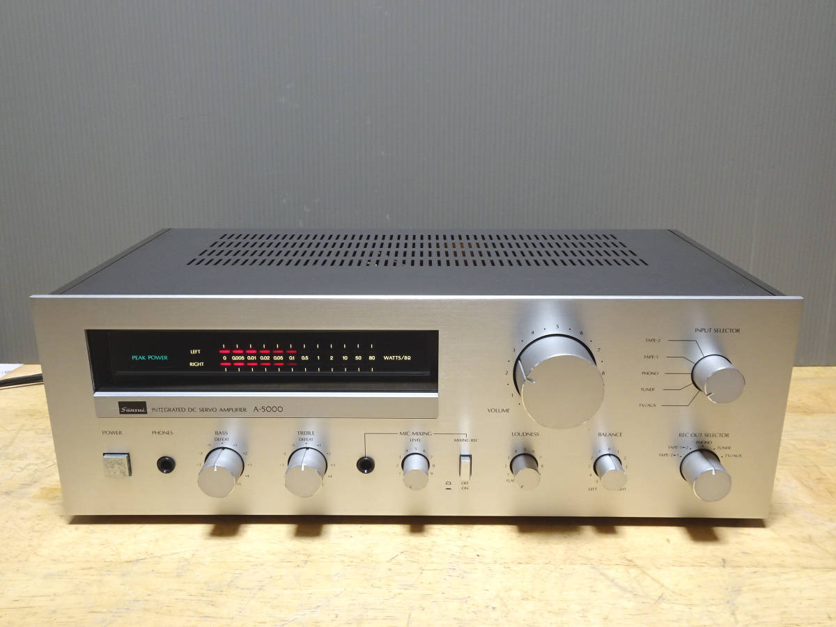 P*L様 Sansui プリメインアンプ A-5000 サンスイ 動作品 Sansui
