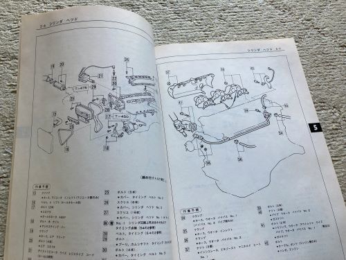 1G-GEU セリカ マークⅡ三兄弟 E-GA61系 E-GX61系 ツインカム24