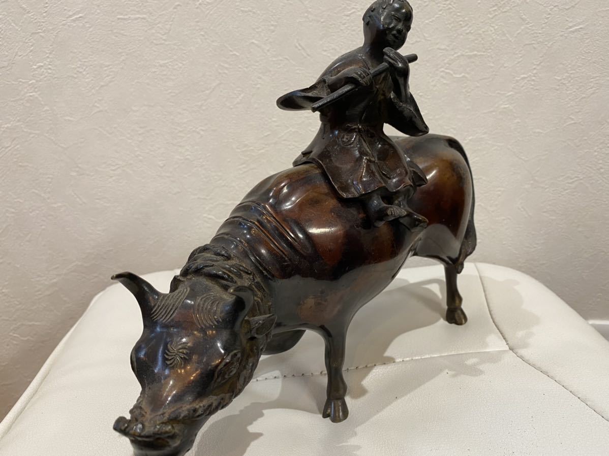 置物 香炉 金属工芸 獅子 古銅 香道具 銅製 古美術 | 中国古美術