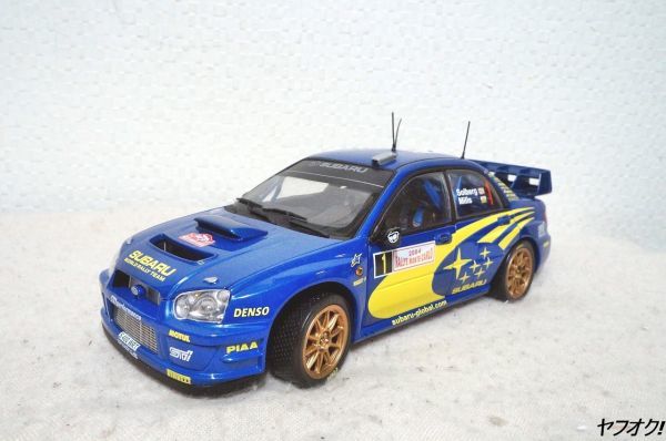 1⁄18サンスター Subaru Impreza WRC ダイキャストモデル#6 1