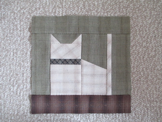 猫まみれ！パッチワーク ハンドメイド 刺繍キルト 縦191cm 横142cm  