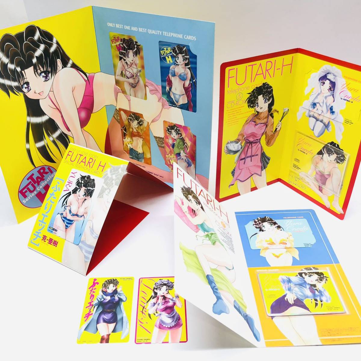 【本物保証，お得】 テレカ 50度数 ふたりエッチ FUTARI H 9枚まとめ 活 亜樹 CD-ROM ヤングアニマル 当時物 テレホンカード DA4(は行)｜売買されたオークション情報、yahooの商品情報をアーカイブ公開 - オークファン は行