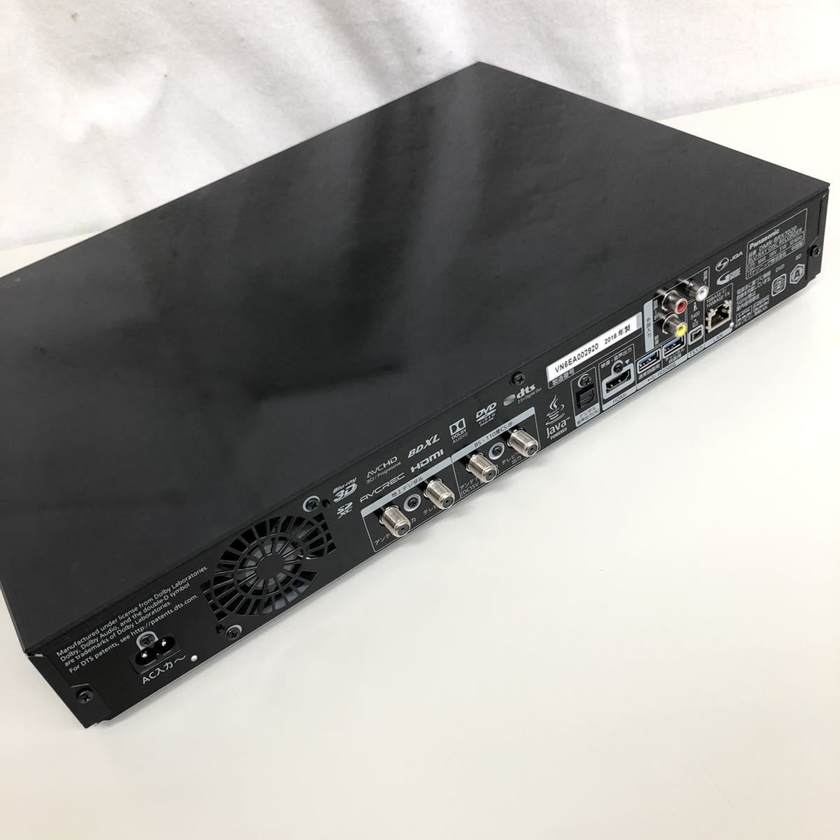 Panasonic パナソニック ブルーレイレコーダー DIGA DMR-BRX7020 7TB
