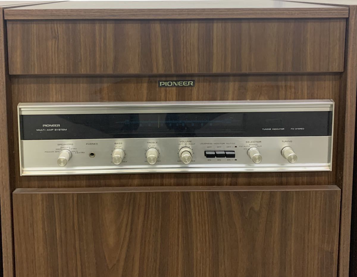 Pioneer セパレートステレオ CT-4040 昭和レトロ レコードプレイヤー S 