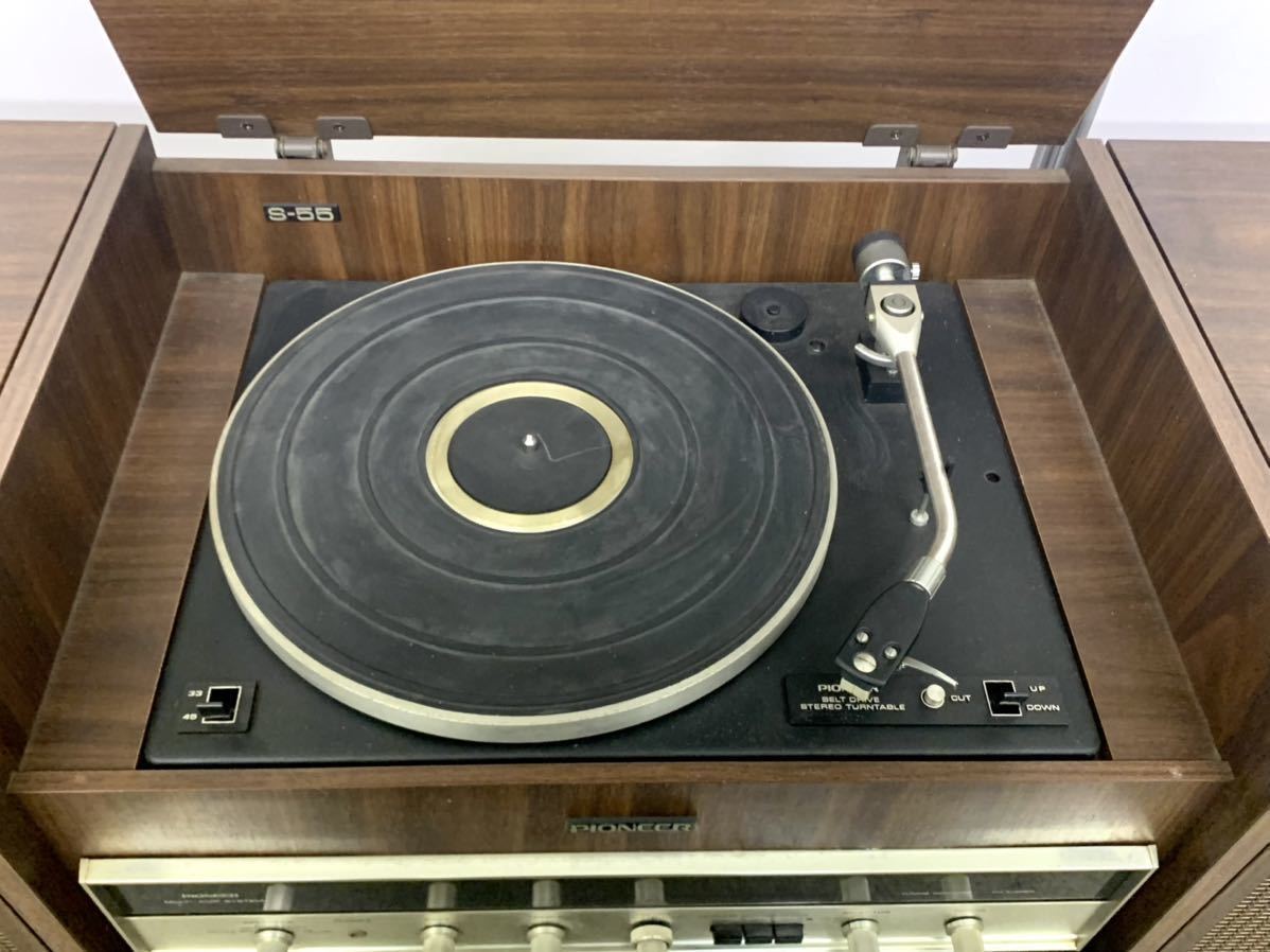 Pioneer セパレートステレオ CT-4040 昭和レトロ レコードプレイヤー S  