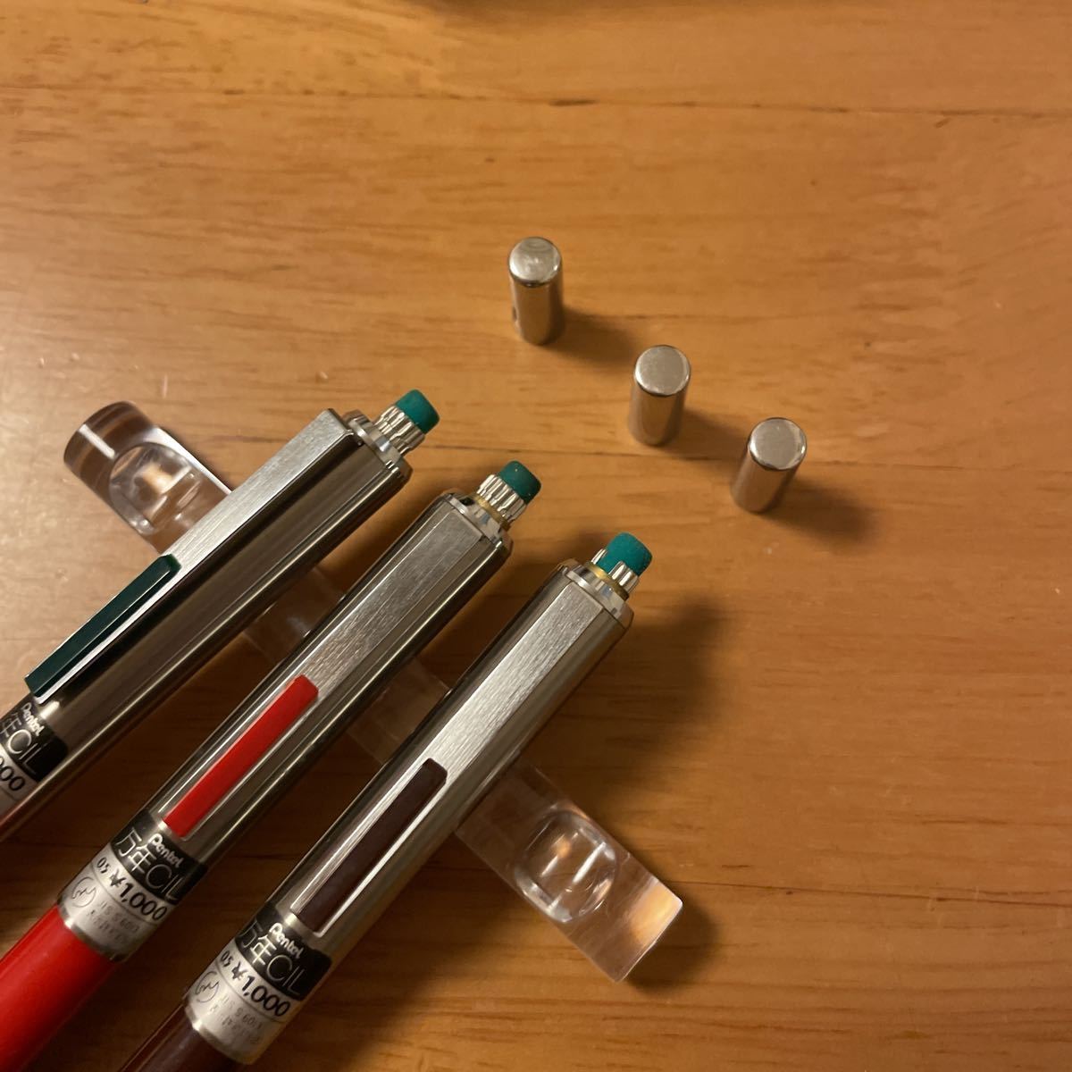 新品 廃盤 Pentel ぺんてる p1135 万年CIL キャップ式 シャーペン 0.5 