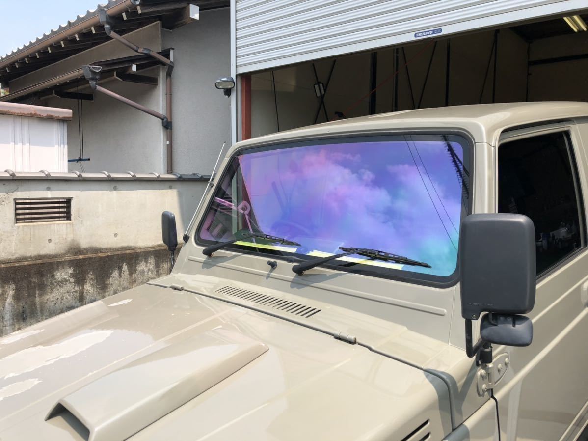 Ja11 Ja12 Ja22 Sj30 ジムニー フロントガラス ゴースト フィルム カット済み 貼るだけ ゴーストフィルム Diy 青色フィルム ウィンドウフィルム カーフィルム 売買されたオークション情報 Yahooの商品情報をアーカイブ公開 オークファン Aucfan Com