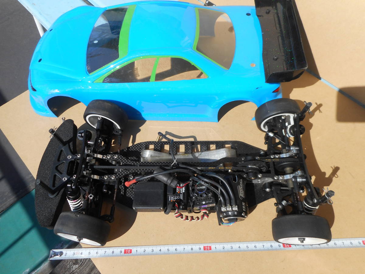 タミヤ ラジコン シャーシ TRF416（？） メカ付き ボディー付き  