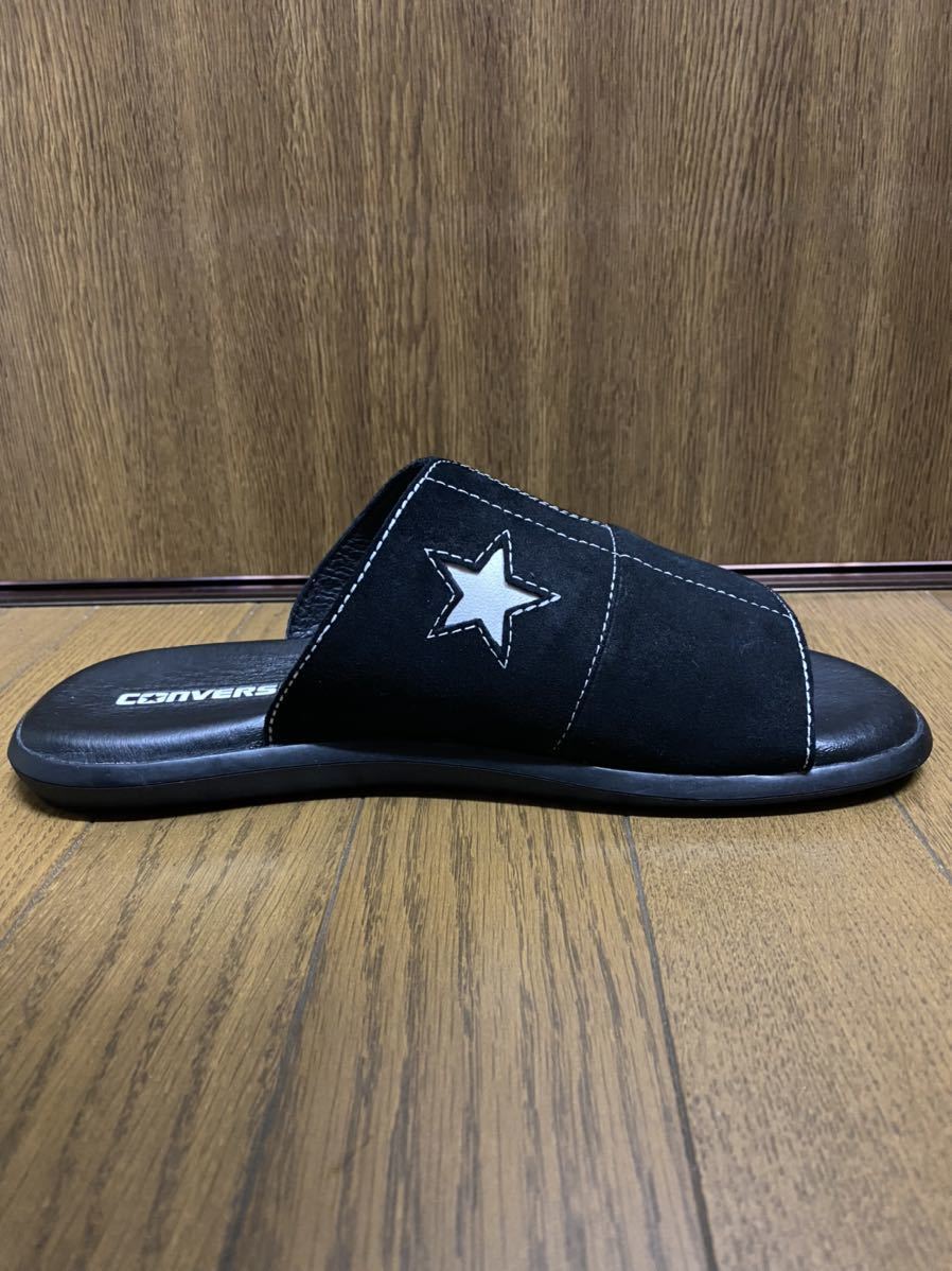 27cm us8.5 CONVERSE ADDICT ONESTAR SANDAL BLACK コンバース