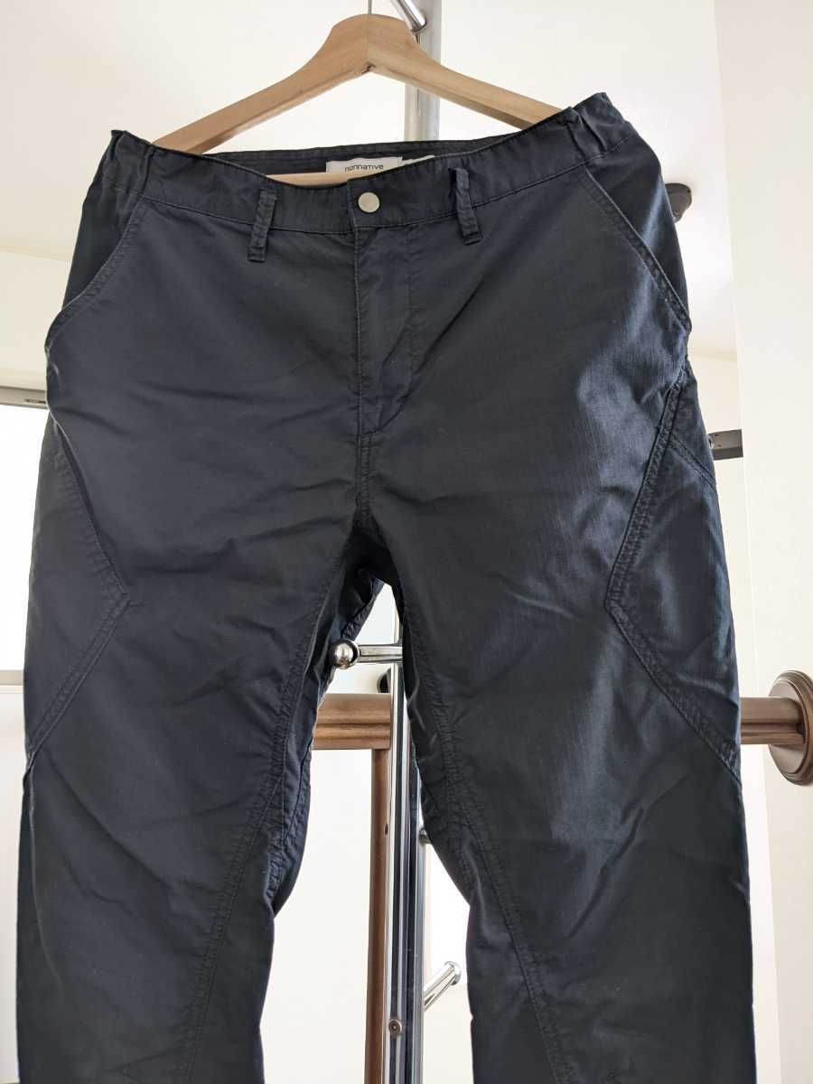 定価3.5万 nonnative CYCLIST EASY RIB PANTS TAPERED FIT C/P RIPSTOP