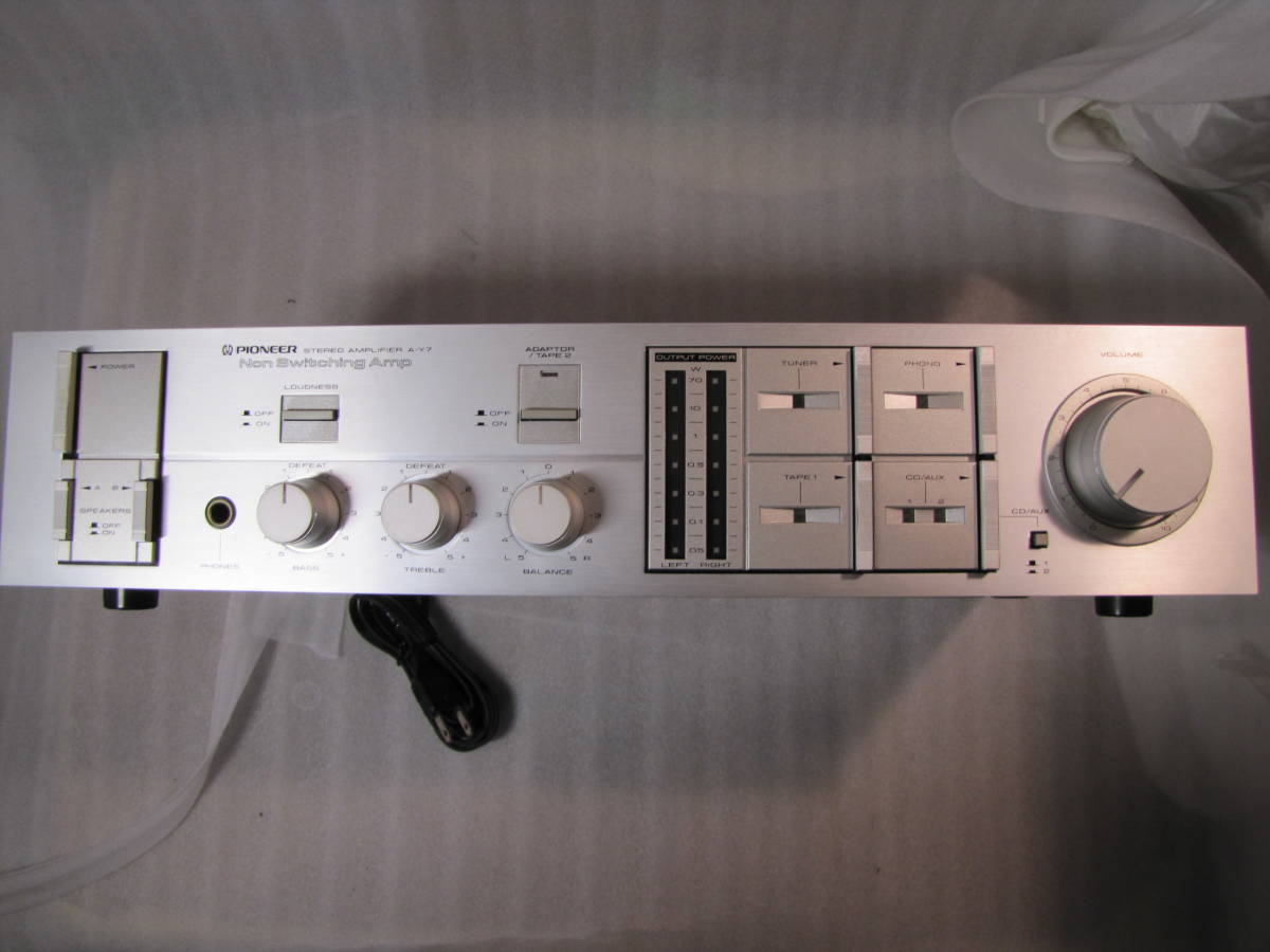 ★ PIONEER パイオニア A-Y7 ステレオ プリメインアンプ ★ プリメインアンプ A-Y7 PIONEER パイオニア ☆ ステレオ Pioneer 音