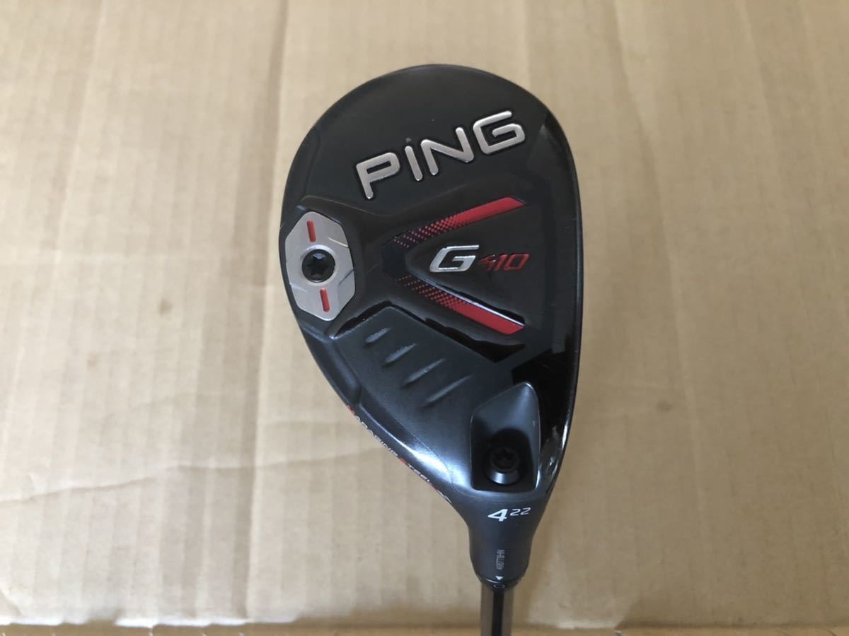 USED】PING G410 Hybrid #4 22度 TOUR 173-85S ピン ユーティリティ  