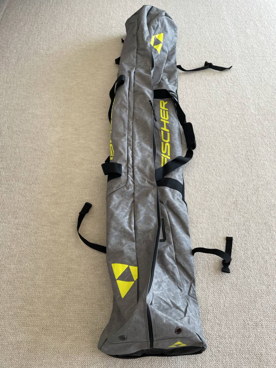 新品未使用　入手困難！　フィッシャー3台用スキーケース　SKICASE ALPINE 3 PAIR RACE_1