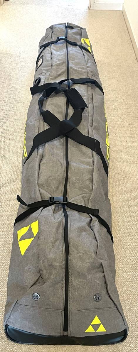新品未使用　入手困難！　フィッシャー3台用スキーケース　SKICASE ALPINE 3 PAIR RACE_5
