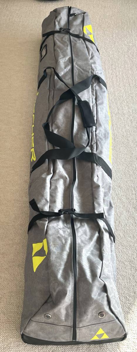 新品未使用　入手困難！　フィッシャー3台用スキーケース　SKICASE ALPINE 3 PAIR RACE_6
