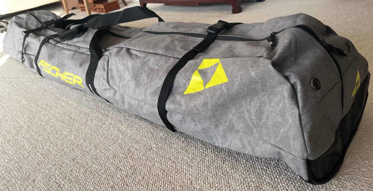 新品未使用　入手困難！　フィッシャー3台用スキーケース　SKICASE ALPINE 3 PAIR RACE_8