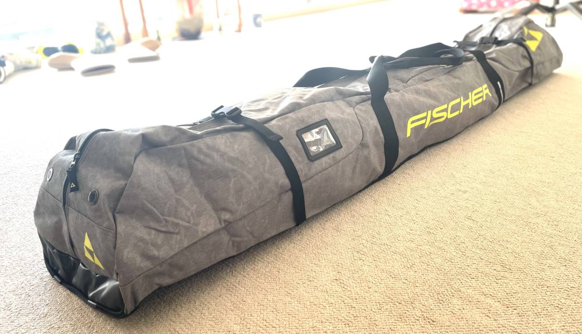 新品未使用　入手困難！　フィッシャー3台用スキーケース　SKICASE ALPINE 3 PAIR RACE_9