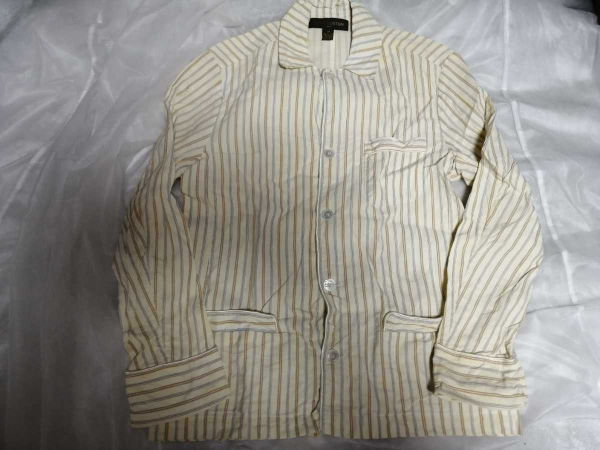 人気定番，大得価 ルイヴィトン 気品溢れる至高の逸品 マルチカラーグラディエントストライプパジャマシャツジャケット グラデーションシャツジャケット(ジャンパー、ブルゾン)｜売買されたオークション 男性用