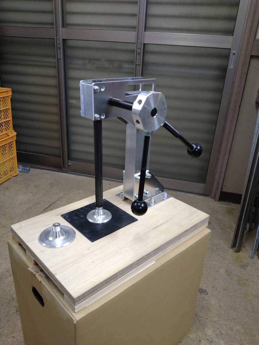 菌糸瓶プレス機 SUS抗菌仕様 オオクワガタ