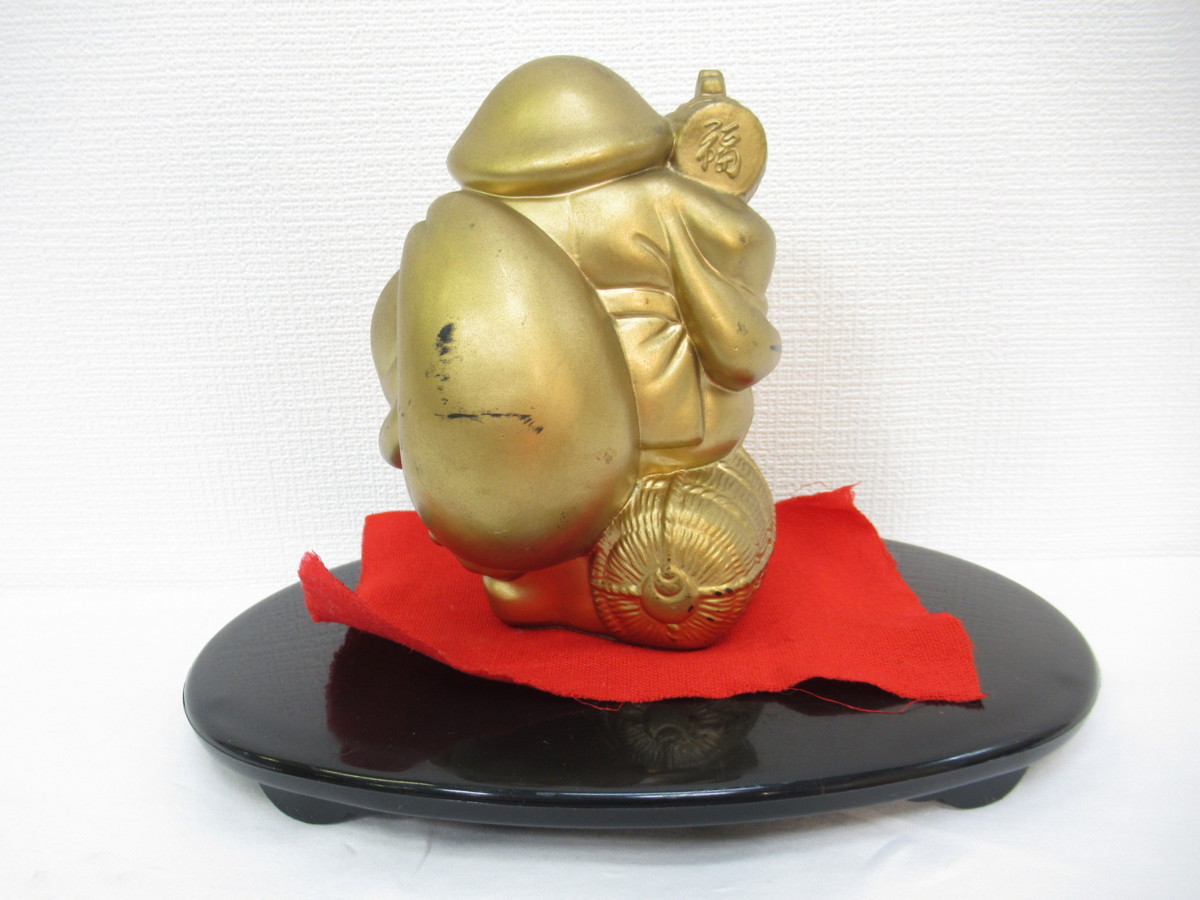 直接引取不可 大国様 置物 金色 神 大黒様 神様 インテリア オブジェ 縁起物 縁起 飾り 七福神 台座 付き 福 和風 売買されたオークション情報 Yahooの商品情報をアーカイブ公開 オークファン Aucfan Com
