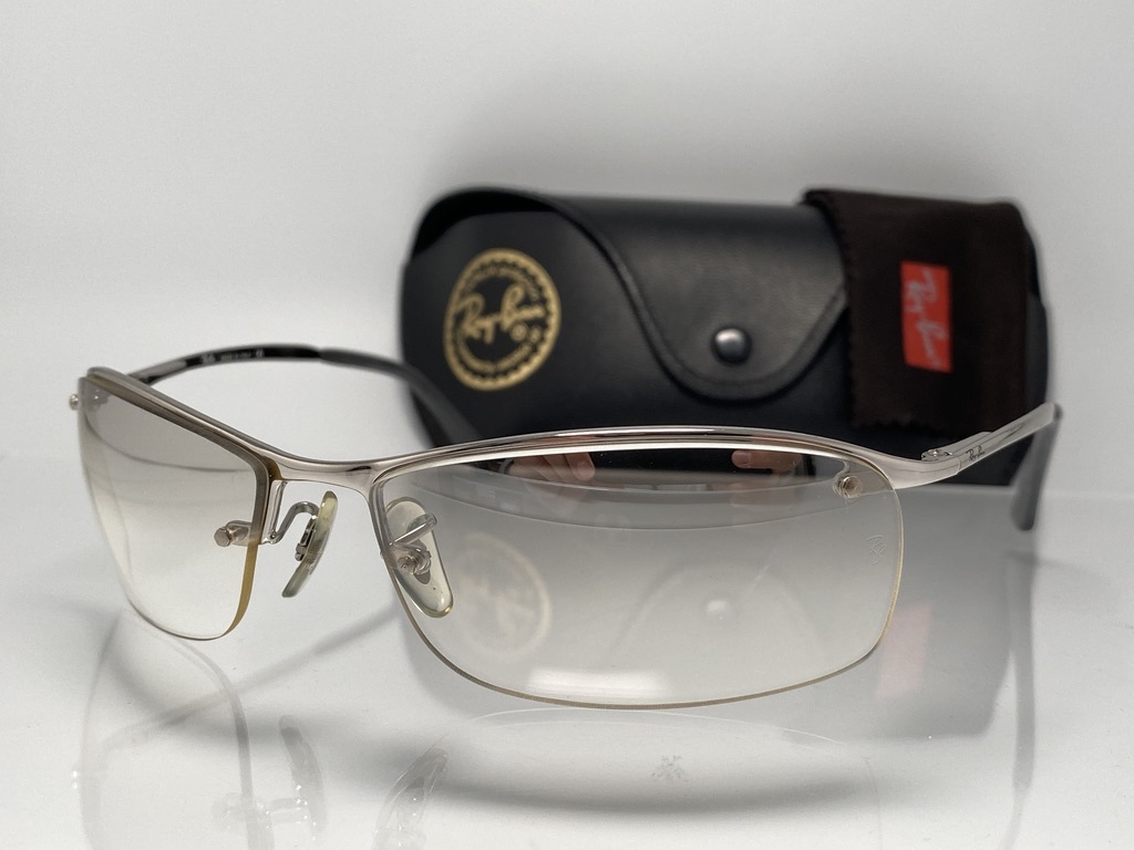 ケース付☆RAY-BANレイバン RB3183 003/6I ホワイトグラデーション