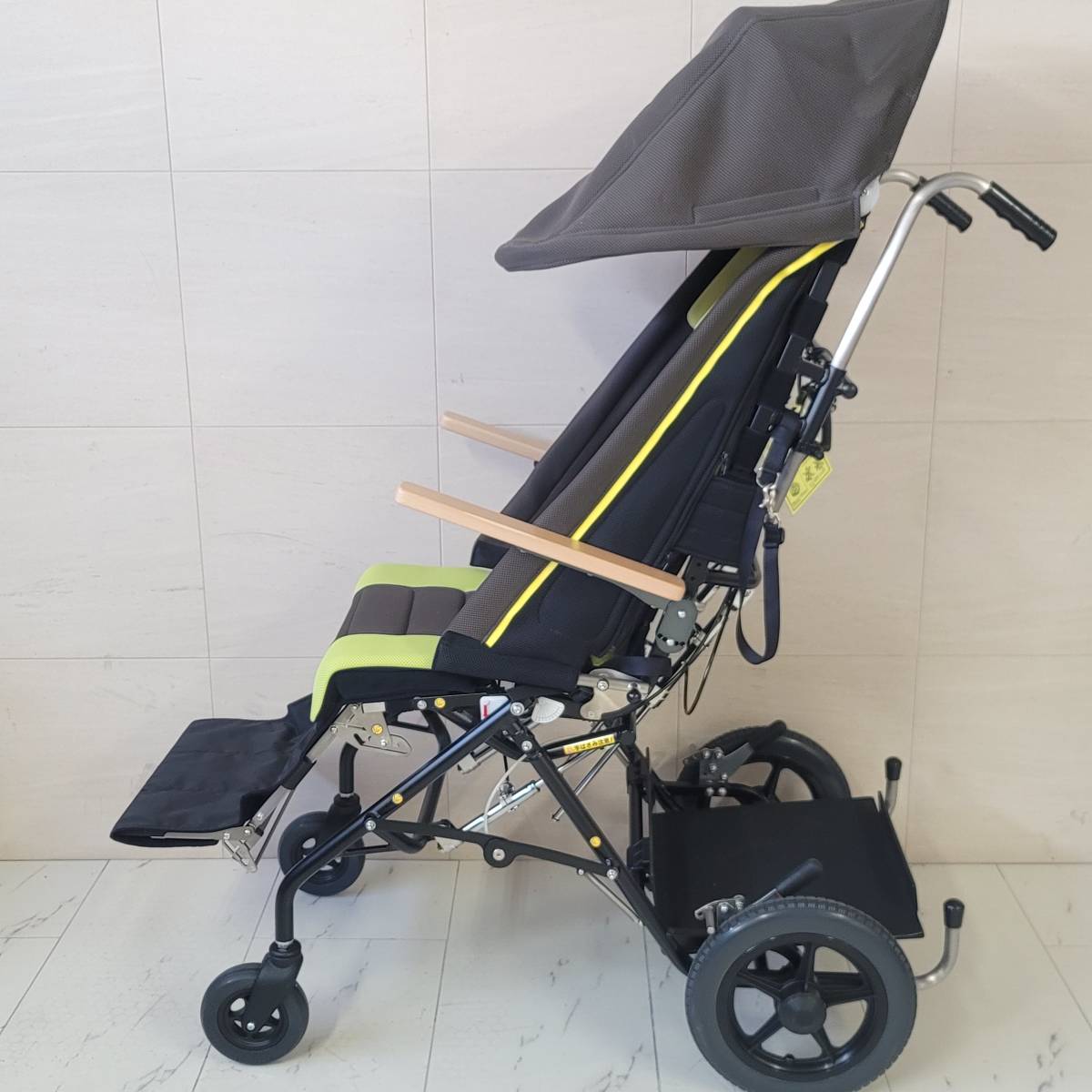 札幌引き取り限定 良品 車椅子 子供用 介助型 バギー 車いす 北4② 