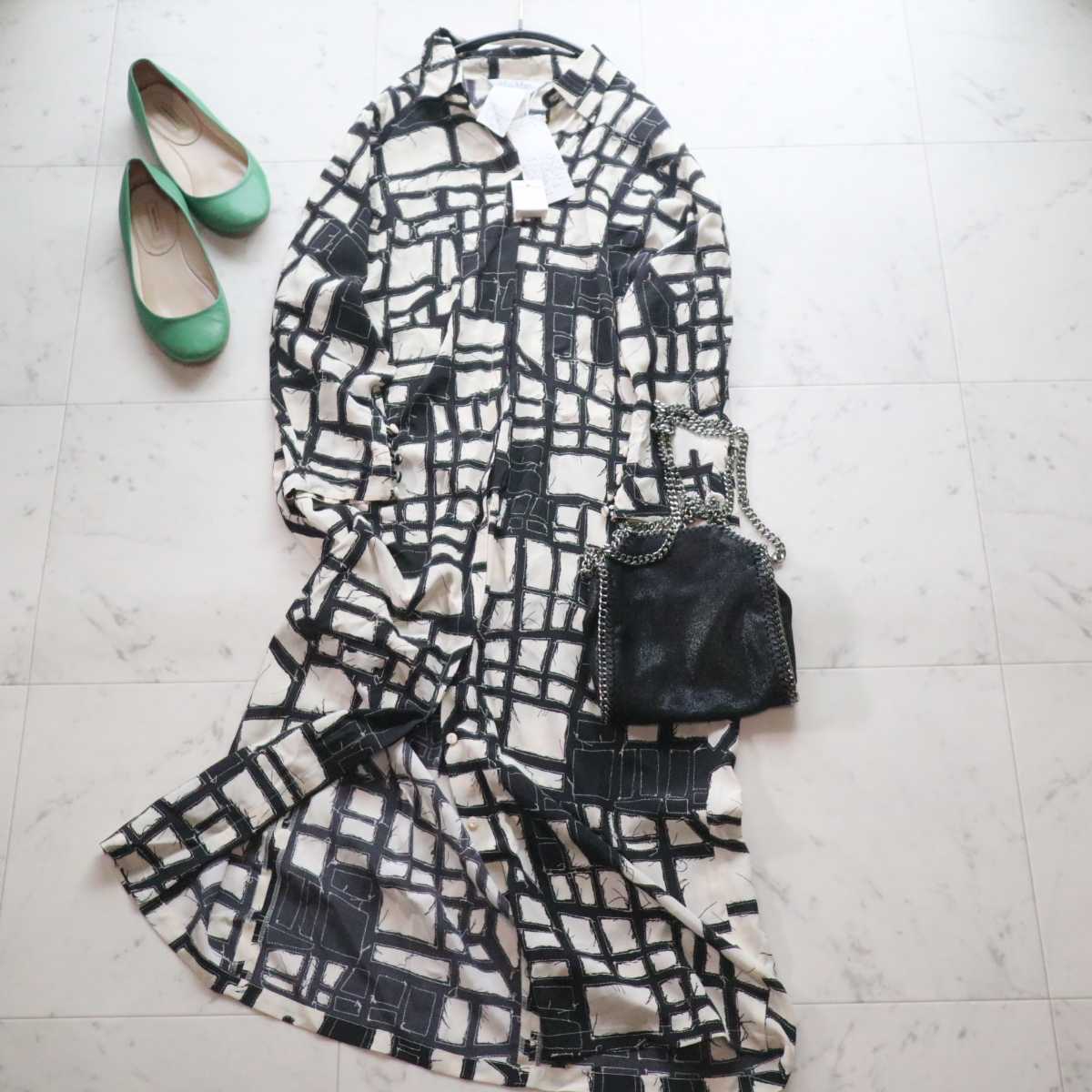 タグ付き☆マックスマーラ Max Mara☆白タグ☆イタリア製☆シルク100  