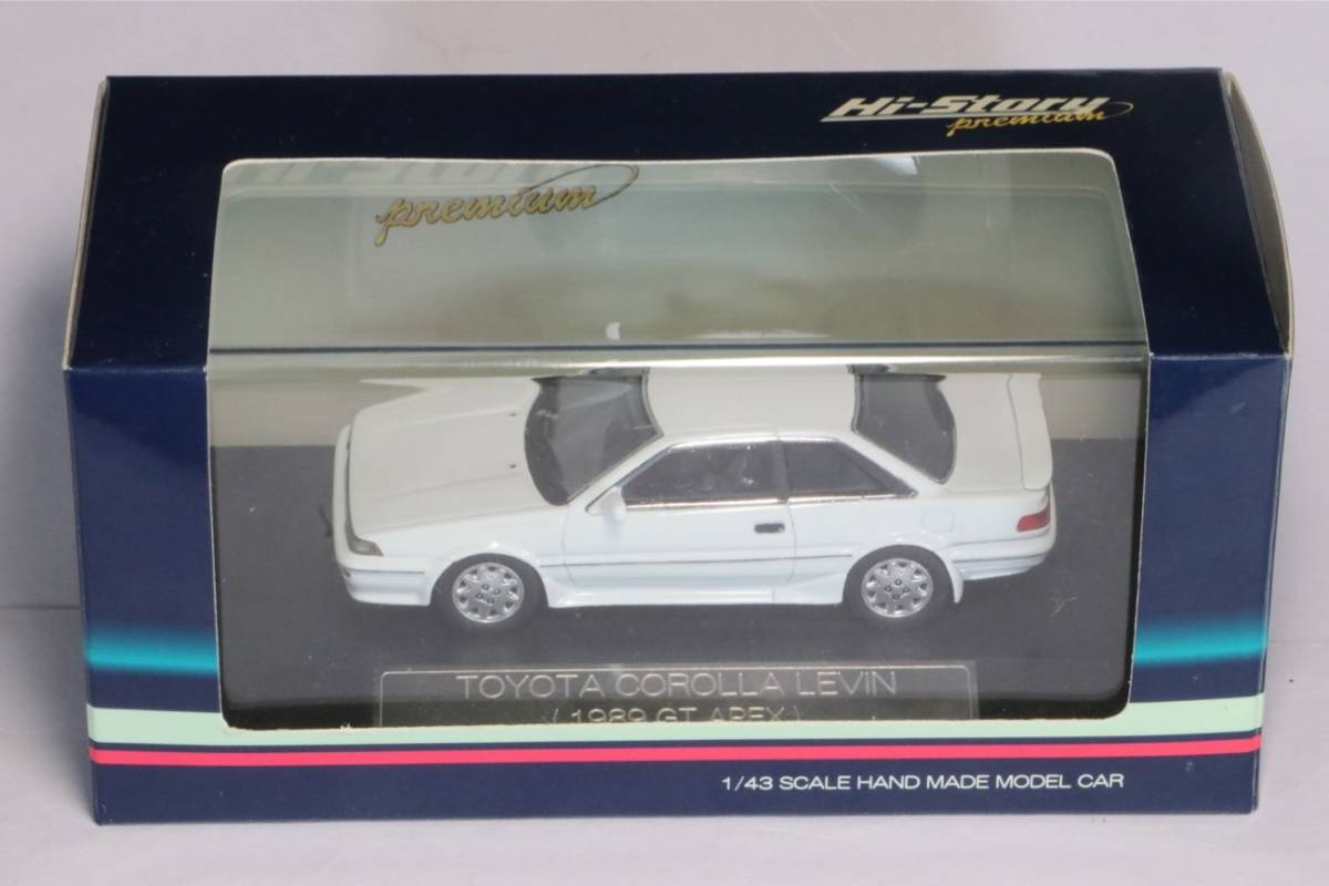 HS039SP1 ハイストーリー 1/43 トヨタ カローラ レビン GT APEX 1989