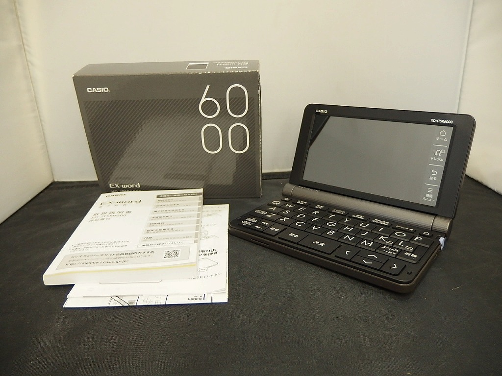 新作登場，最新作 【期間限定セール】カシオ CASIO 電子辞書 XD-JTSR6000