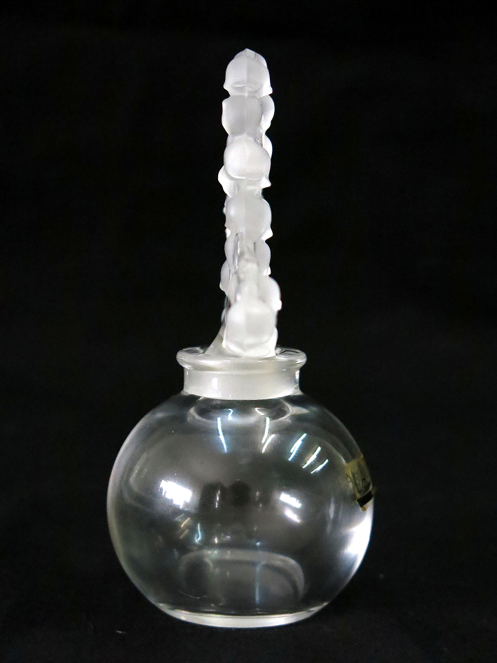 ビンテージ◇LALIQUE/ラリック◇クレールフォンテーヌ 香水瓶 スズラン