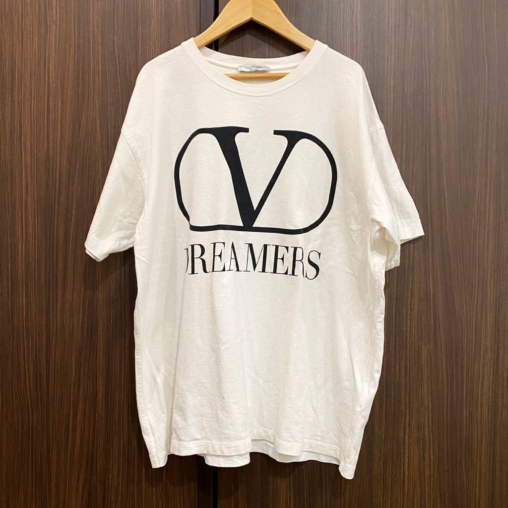 メンズ ヴァレンティノ ロゴTシャツ S