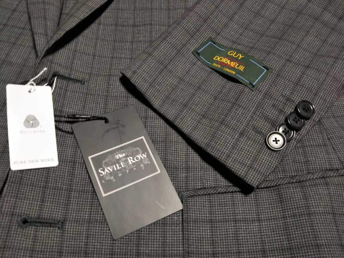 Savile Row サヴィルロウ スーツ グレー ストライプ BE7 ウール Savile